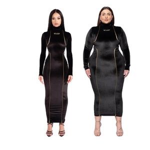 Milano Di Rouge Velour Valerie dress